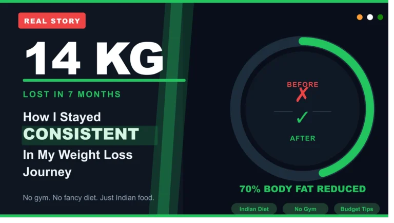How I Stayed Consistent in My Weight Loss Journey (Even With a Busy Indian Lifestyle)